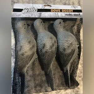Falls River Dove Hunting Decoys, Realistic Doves Decoy W/Clips pk of 3
